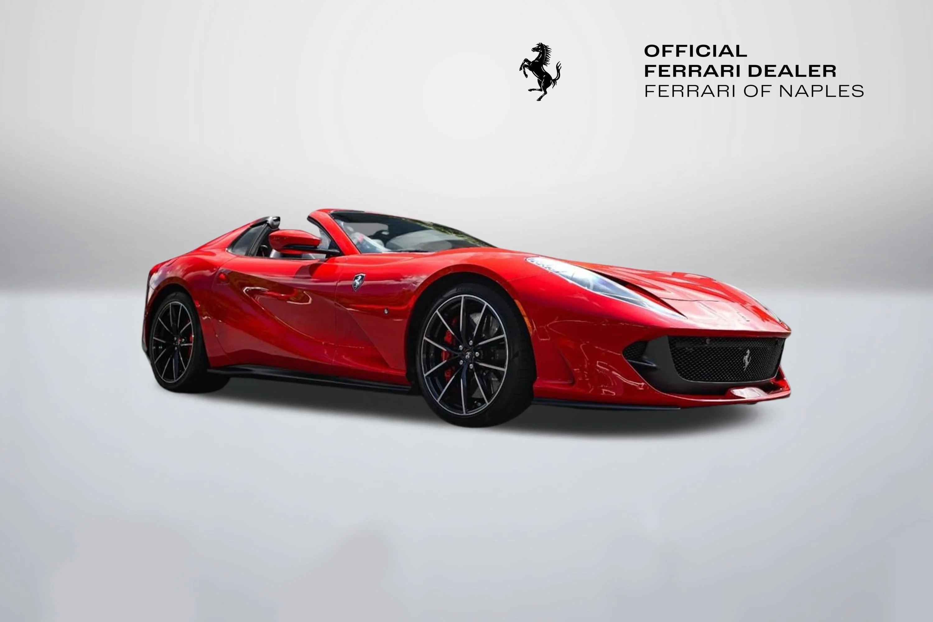 Certified Used 2022 Rosso Corsa Ferrari Base image 1