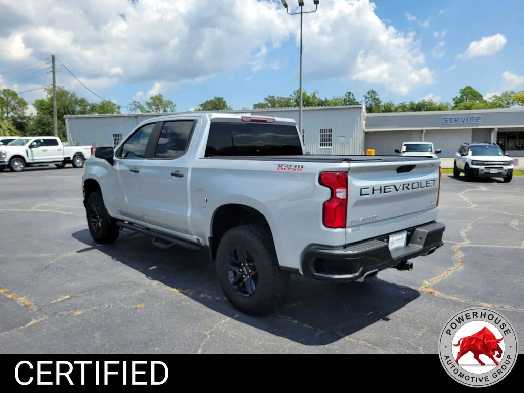 Certified Used 2019 Silver Chevrolet Custom Trail Boss image 3