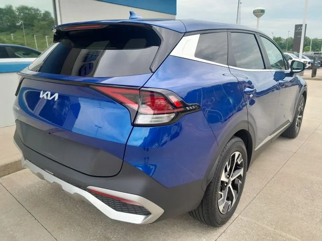 Used 2023 Blue Kia EX image 8