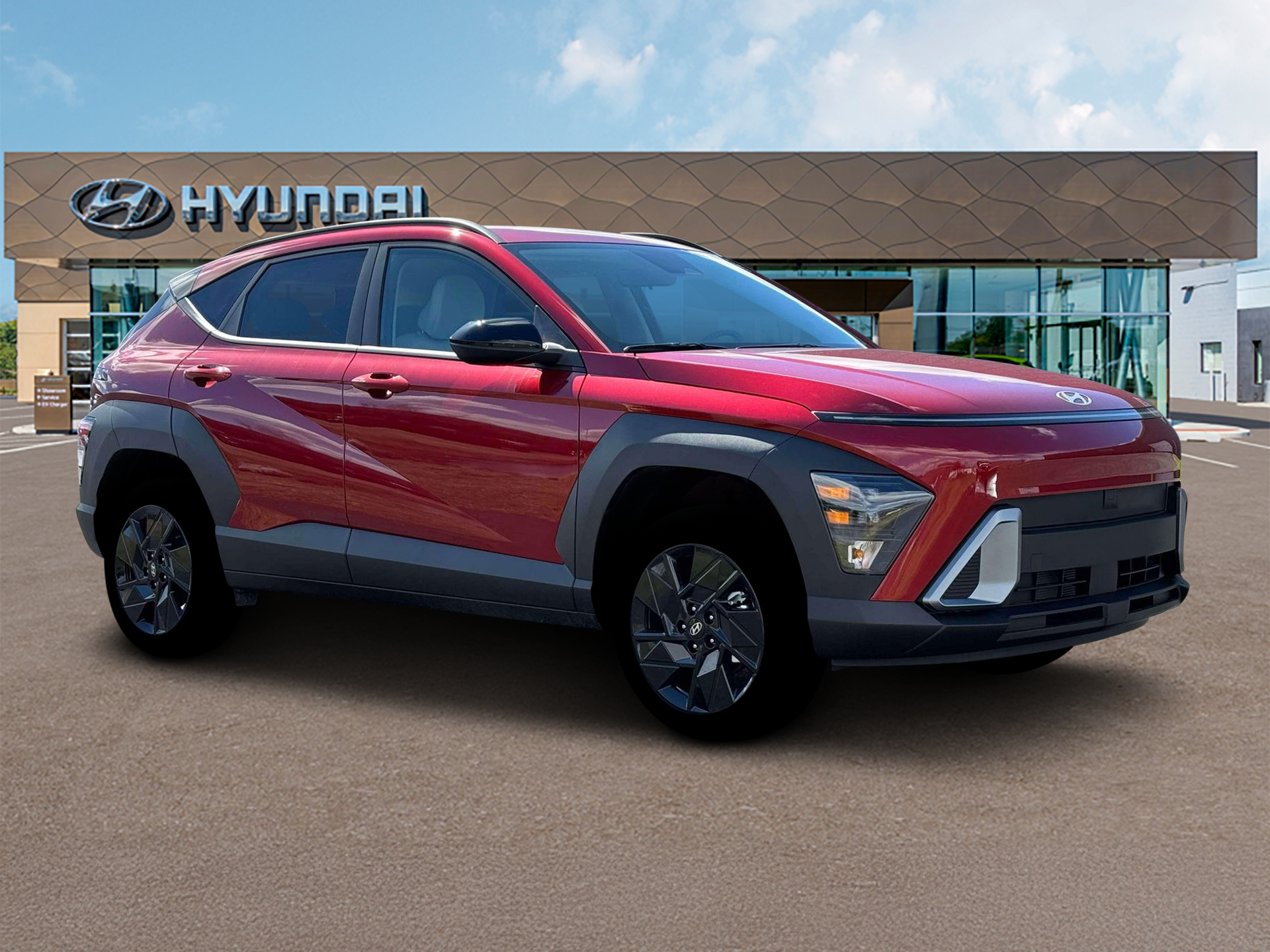 New 2026 Red Hyundai SEL Sport AWD image 4