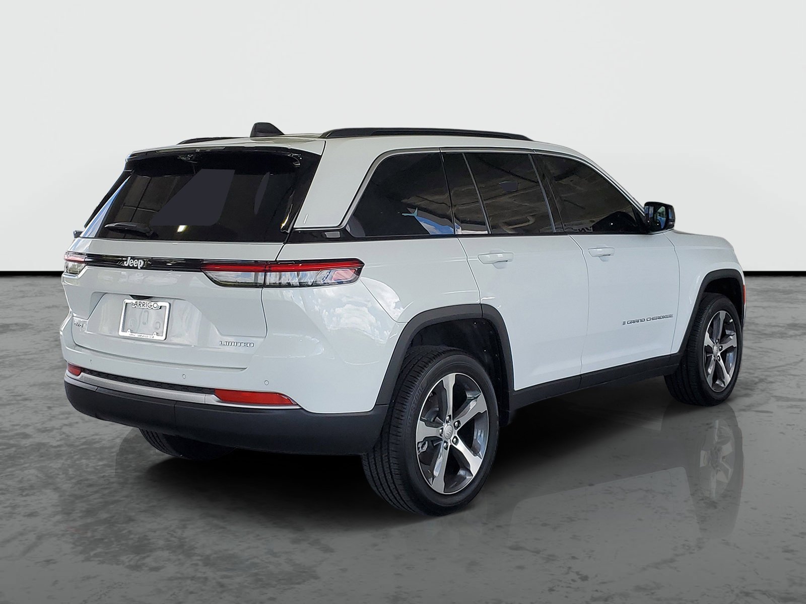 New 2026 Bright White Clear-Coat Exterior Paint Jeep Limited image 1