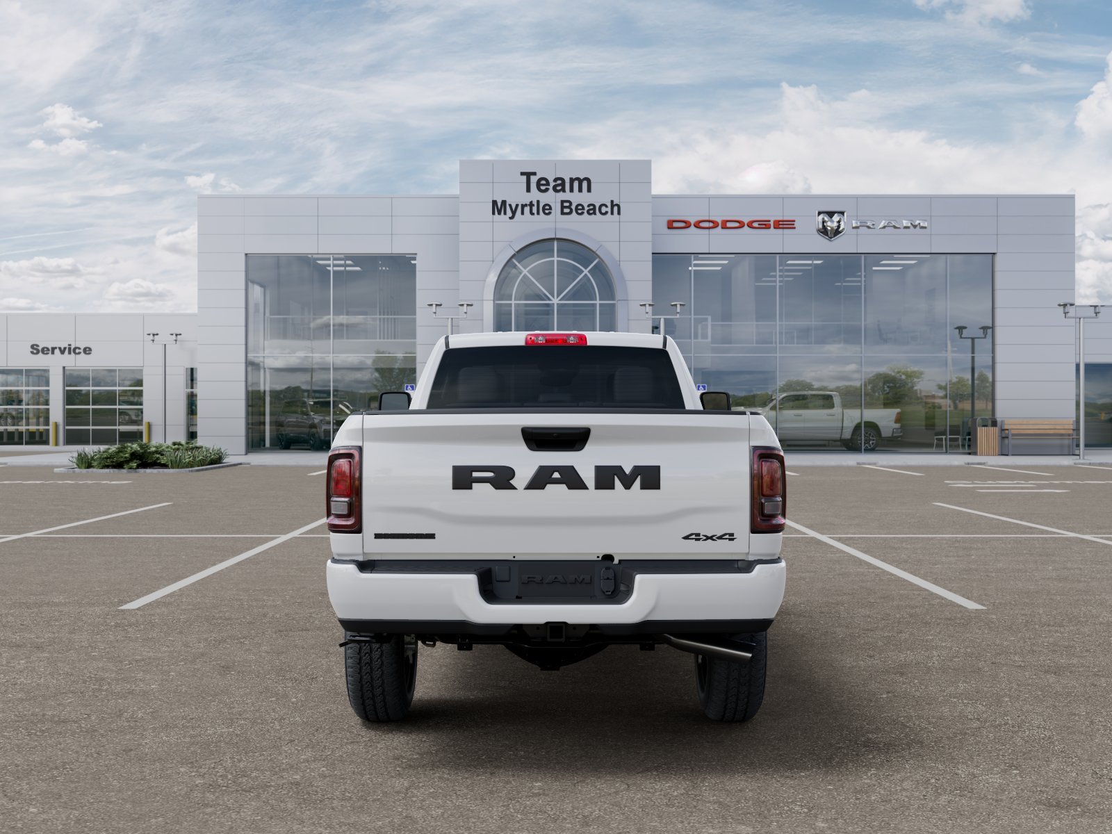 New 2026 Bright White Clearcoat RAM Big Horn image 33