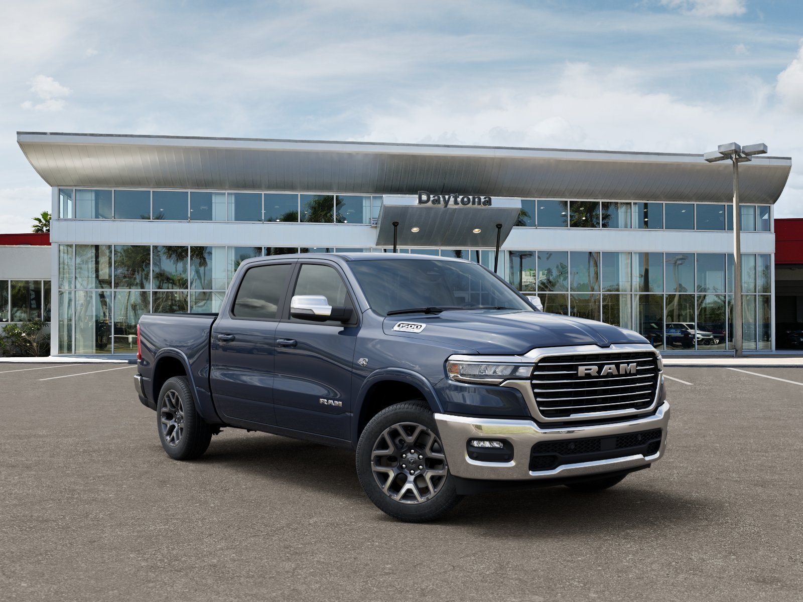 New 2026 Forged Blue Metallic RAM Laramie image 33