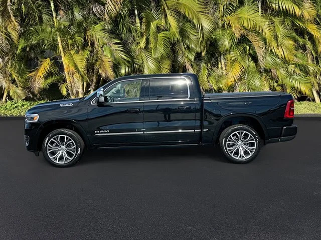 New 2026 Diamond Black Crystal Pearl-Coat Exterior Paint RAM Tungsten image 2