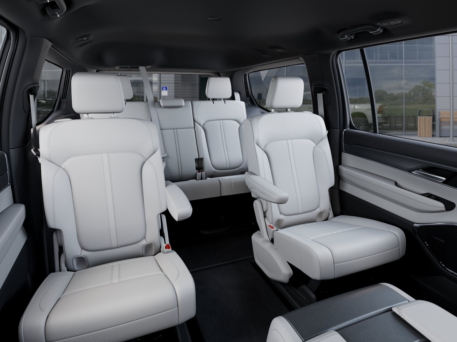 New 2026 Bright White Clear-Coat Exterior Paint Jeep 4x2 image 41