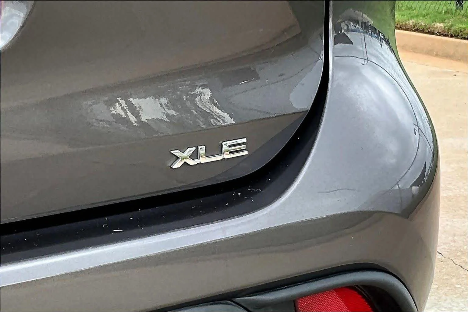 Used 2021 Magnetic Gray Metallic Toyota XLE image 10