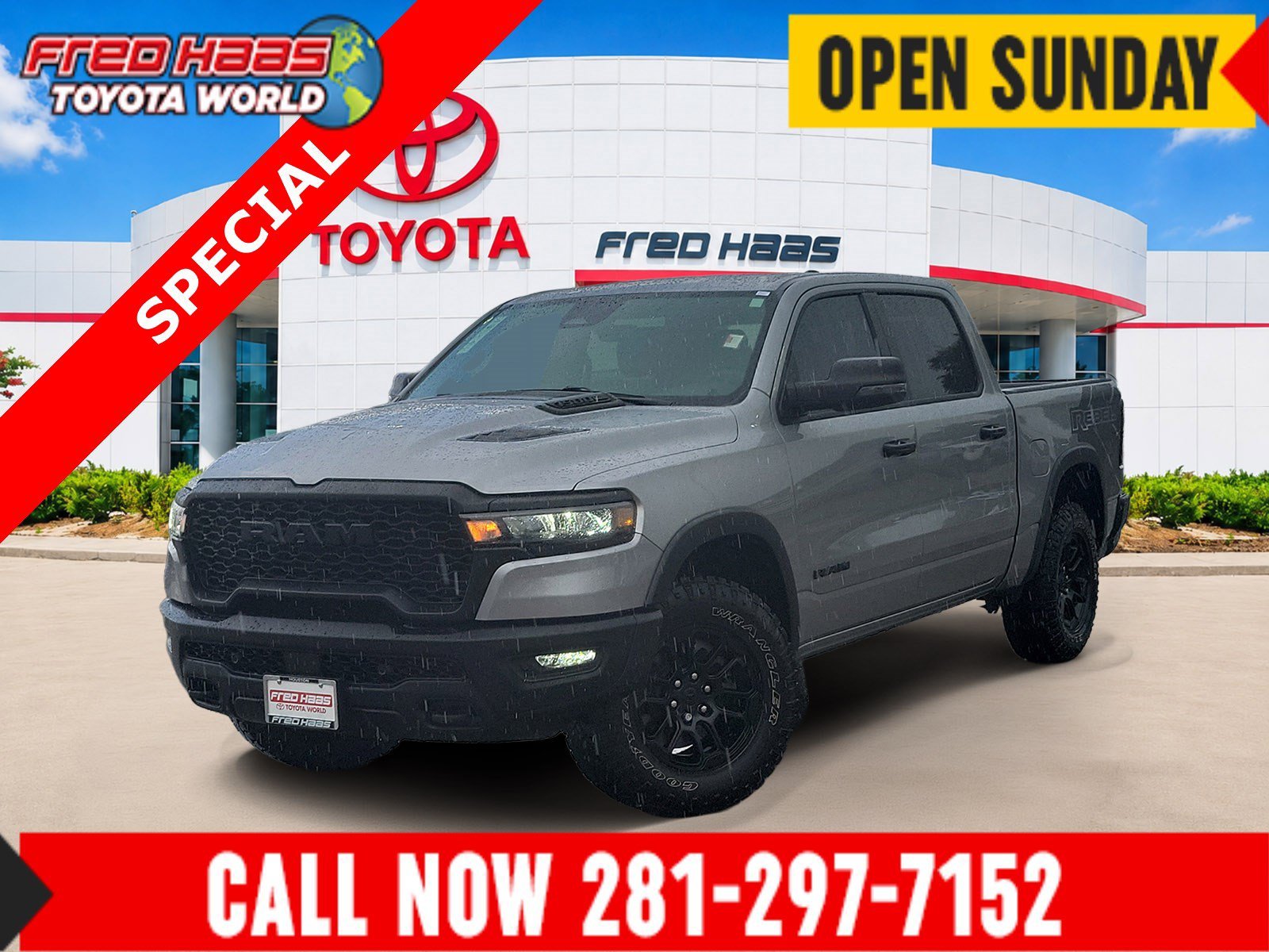 2025 RAM 1500 Rebel 4x4 Crew Cab 5'7's photo