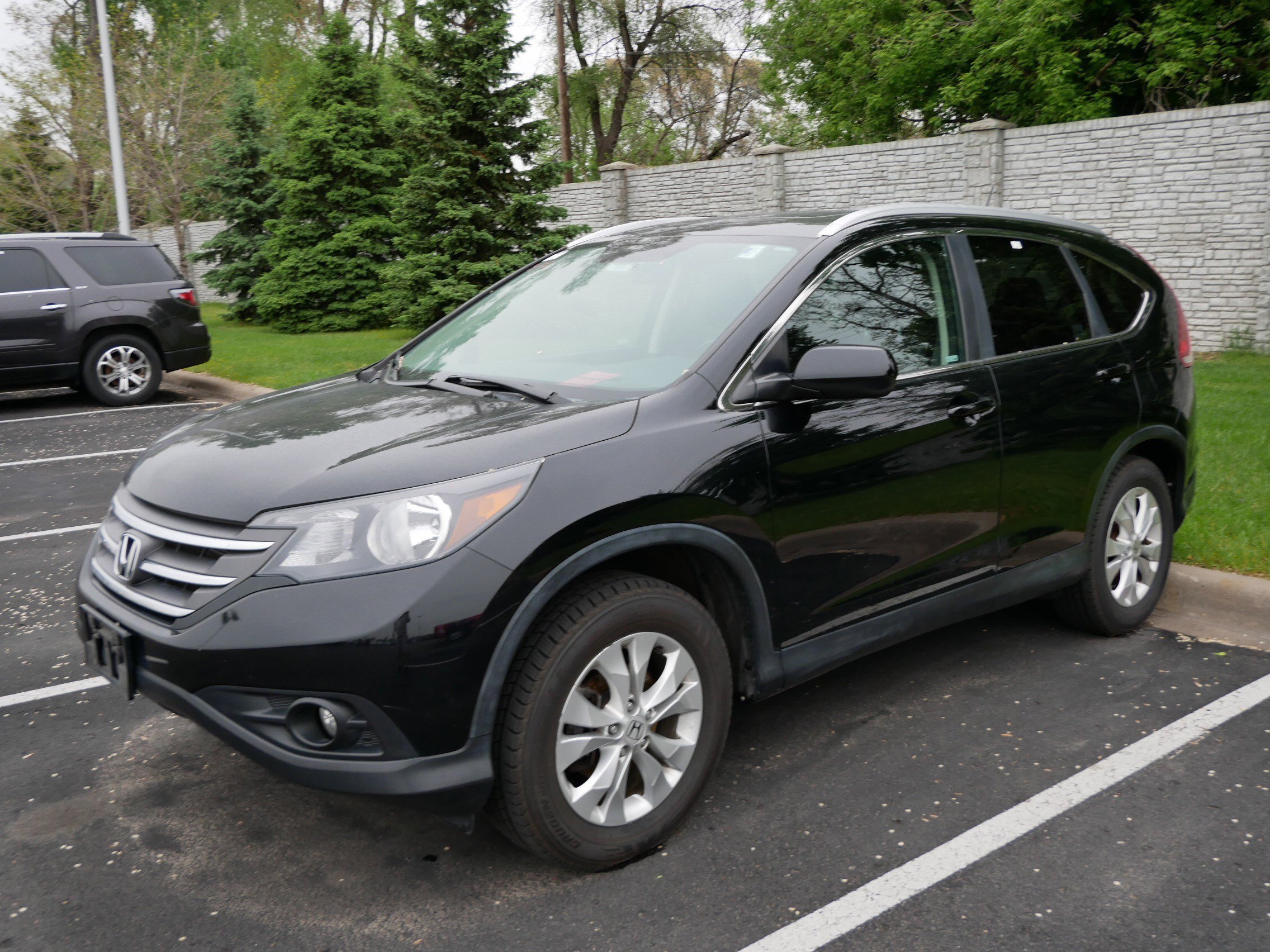 Used 2013 Honda CR-V EX-L with VIN 5J6RM4H70DL047225 for sale in Brooklyn Center, Minnesota