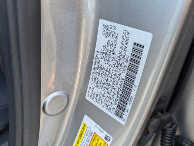 Certified Used 2025 Solar Silver Metallic Honda HYBRID AWD SPORT-L image 33