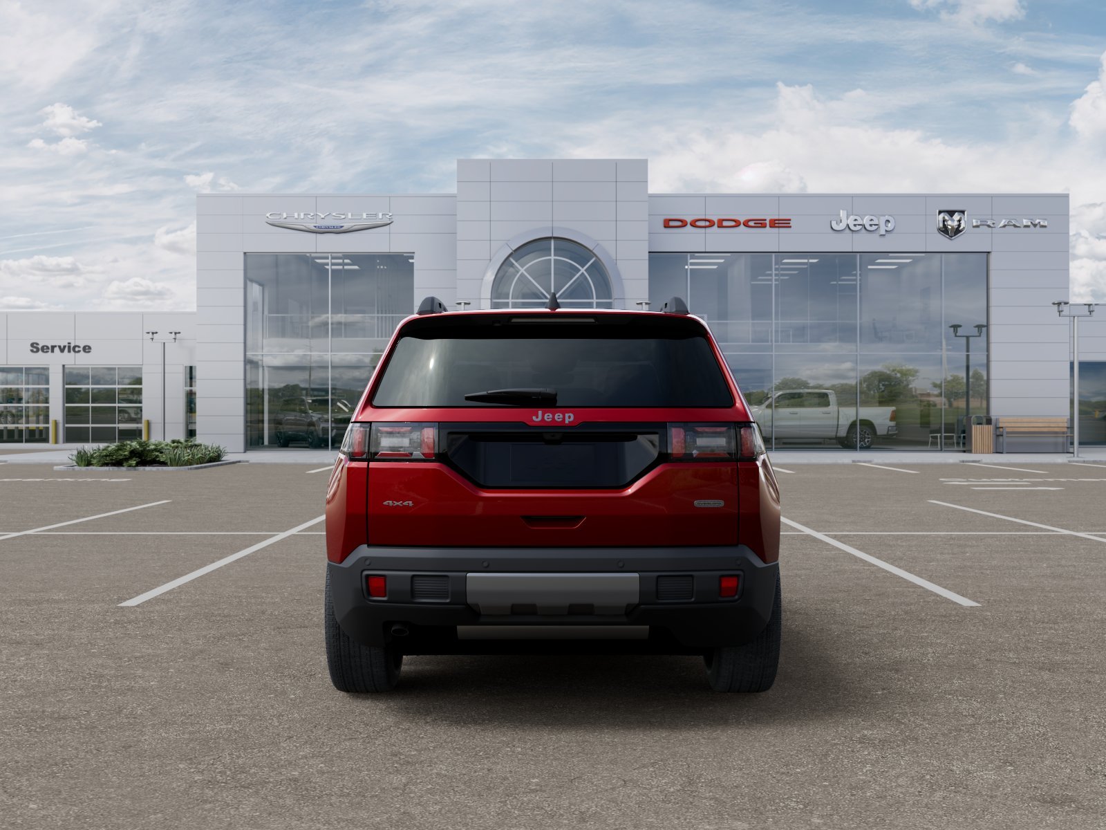 New 2026 Red Hot Pearl-Coat Exterior Paint Jeep Overland image 33