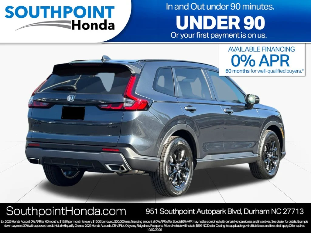 New 2027 Meteorite Gray Metallic Honda Sport image 3