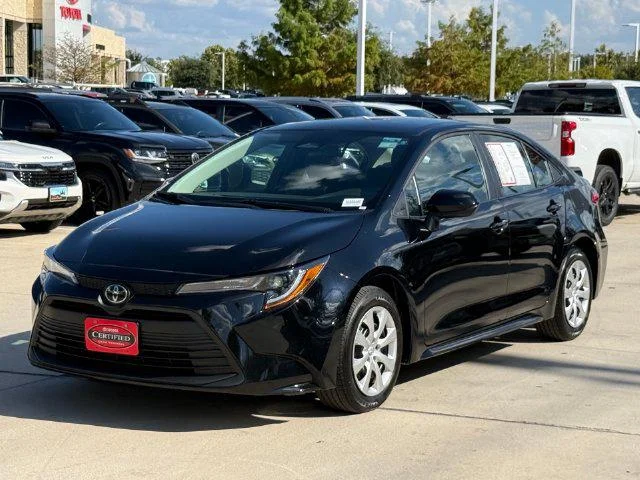 Certified Used 2026 MIDNIGHT BLACK METAL Toyota LE image 11