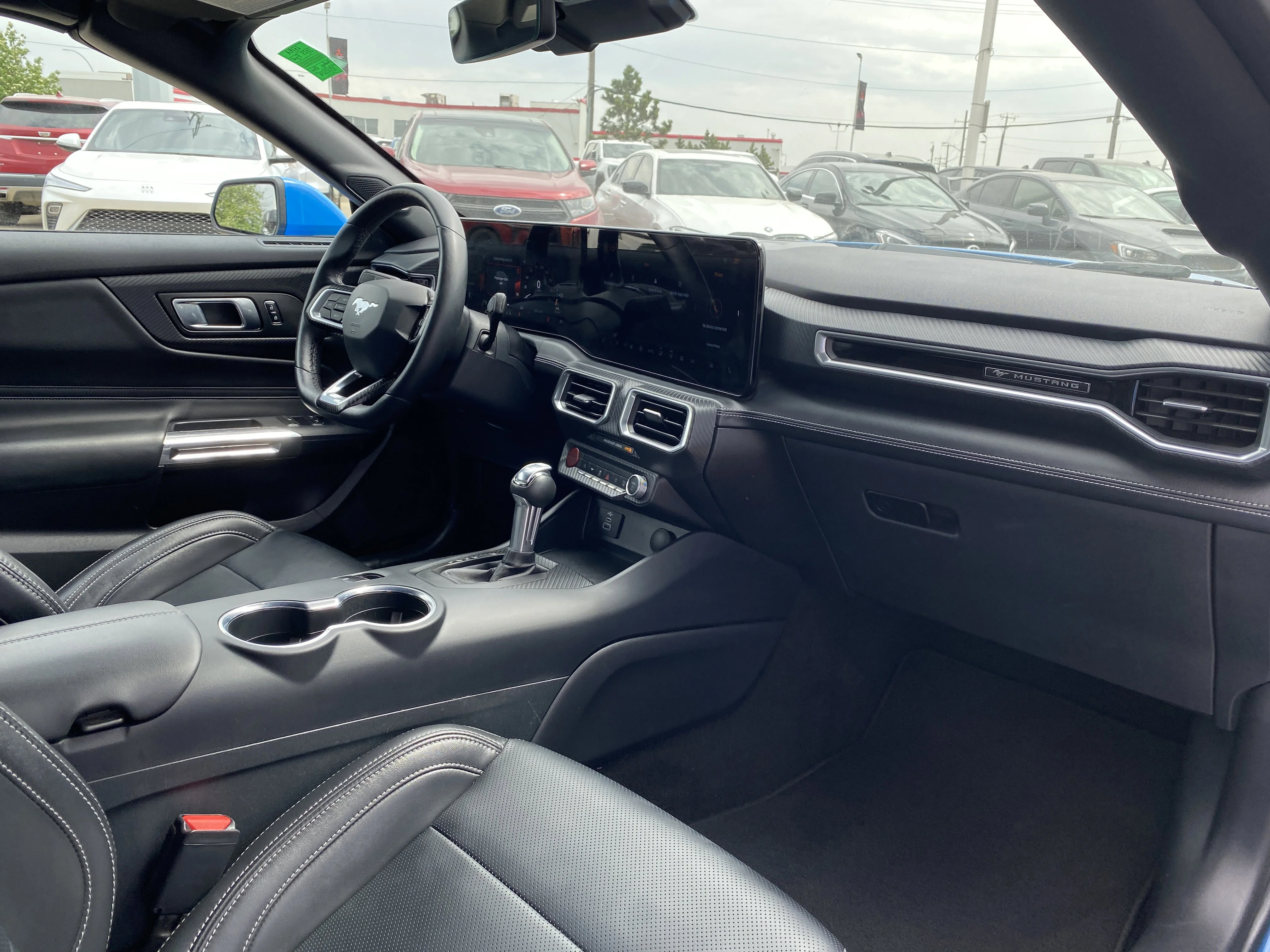 Certified Used 2025 Blue Ford EcoBoost Convertible * AUTO HIGH BEAM * BLIND SPOT MONITORING * image 16