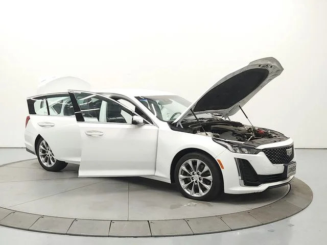 Used 2023 White Cadillac Premium Luxury image 9