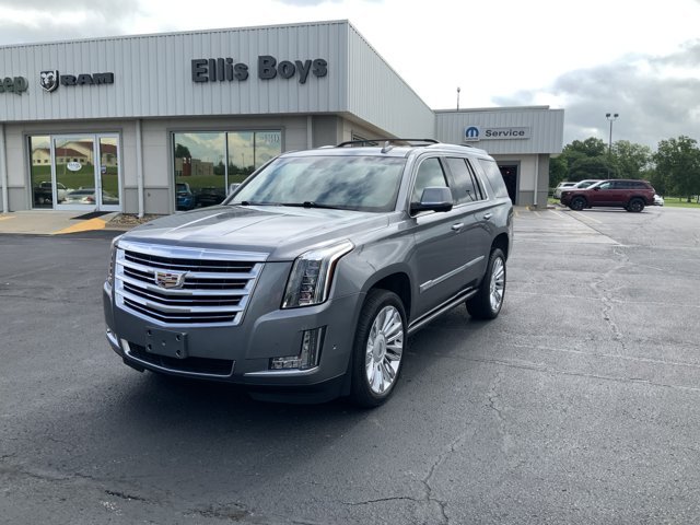 Gray (Satin Steel Metallic) 2019 Cadillac Escalade SUV / Crossover Four-Wheel Drive
