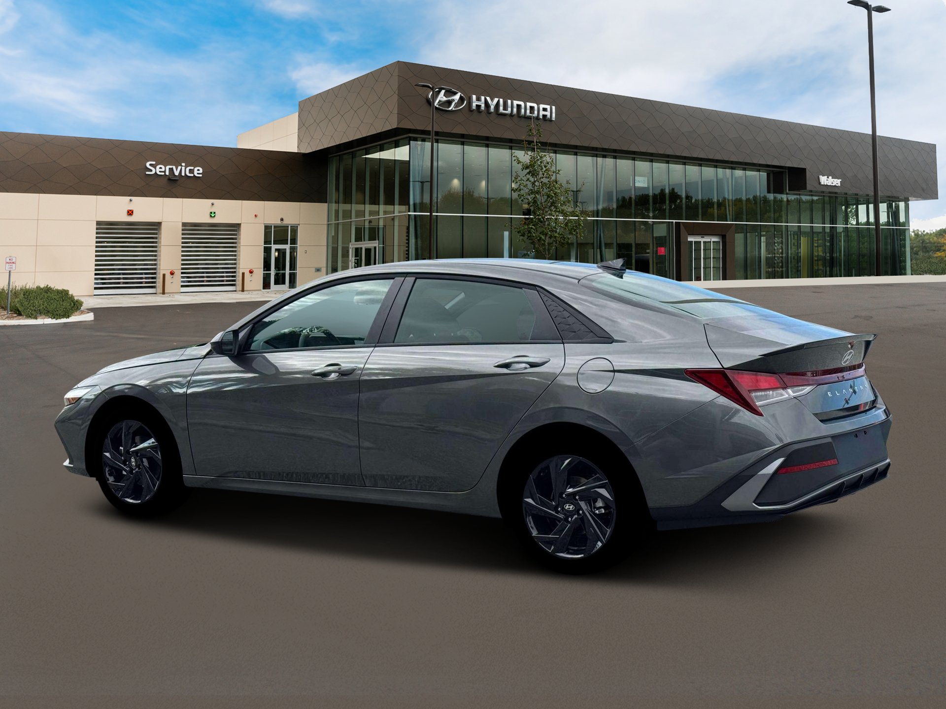 New 2026 Amazon Gray Hyundai SEL Sport Sedan FWD image 5