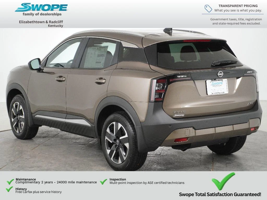 New 2026 Canyon Bronze Metallic Nissan SV image 6
