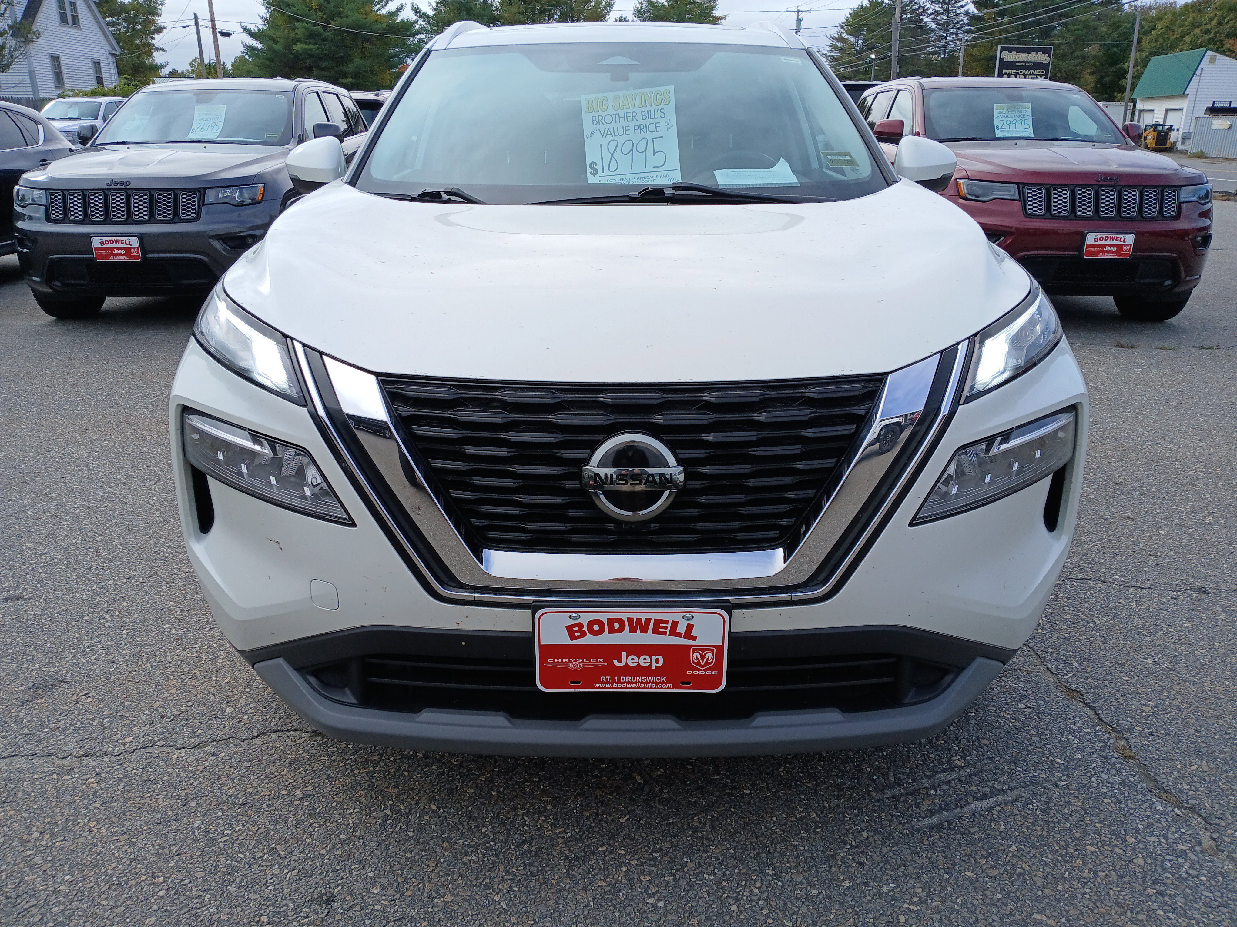 Used 2021 Nissan Rogue SV with VIN 5N1AT3BBXMC748508 for sale in Brunswick, ME