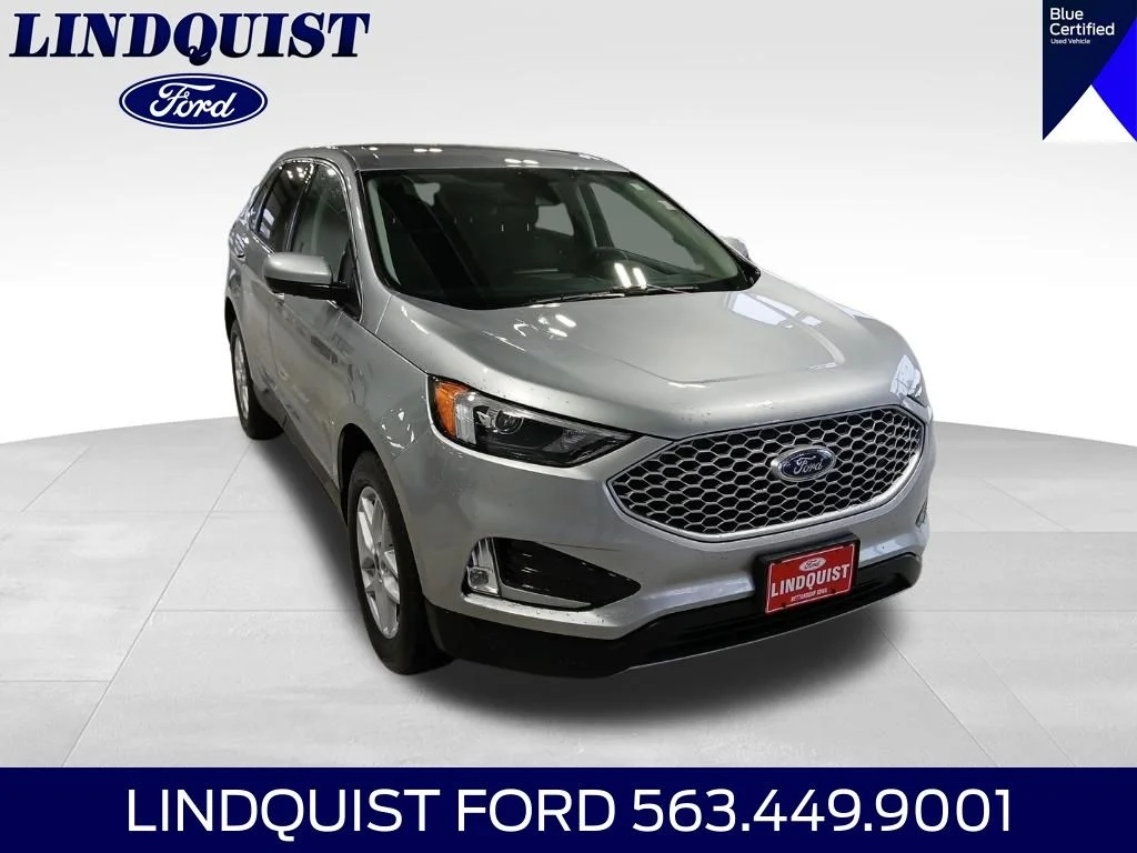 Certified Used 2024 Silver Metallic Ford SEL image 4