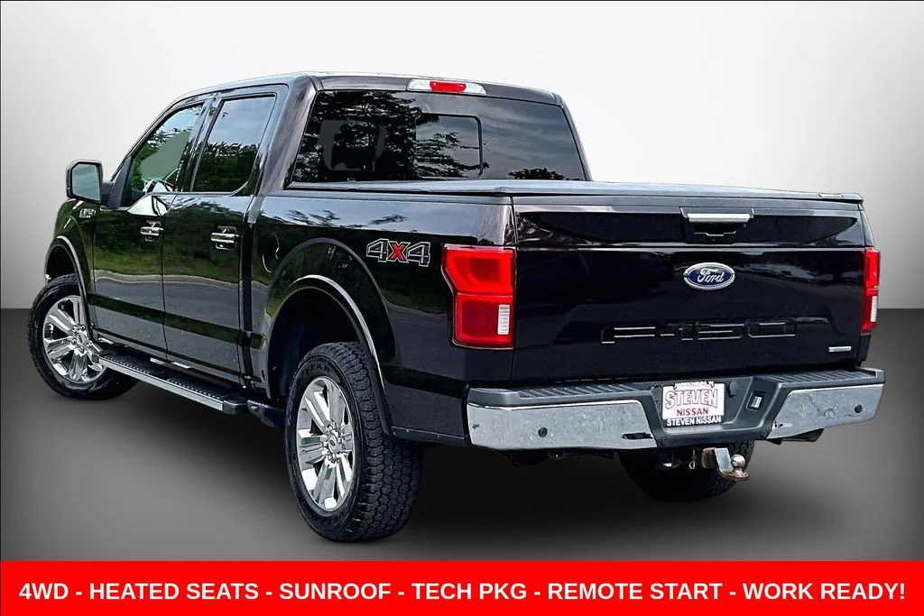 Used 2020 Red Ford Lariat image 4