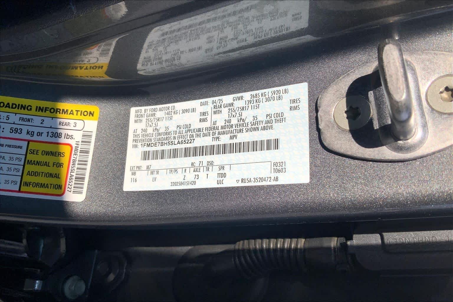 Used 2025 Carbonized Gray Metallic Ford Big Bend image 30