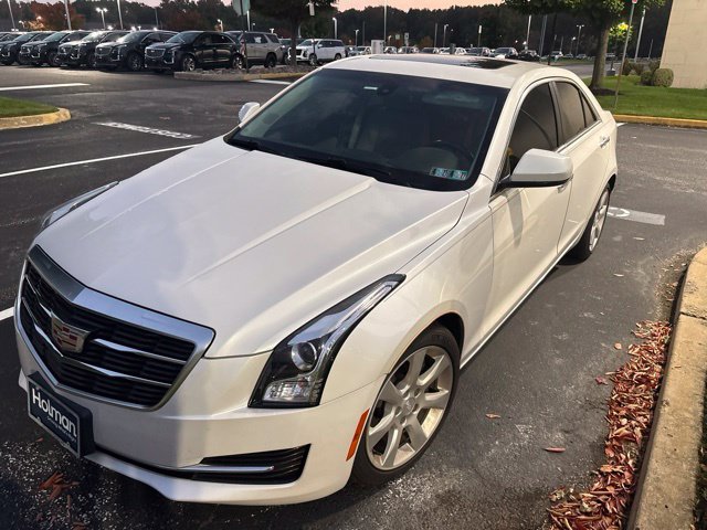 Used 2016 CRYSTAL WHITE TRICOAT Cadillac Standard RWD image 1