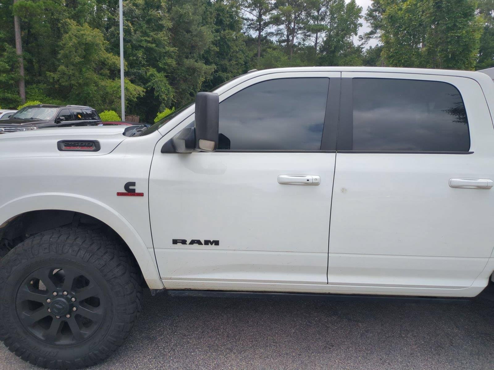 Used 2022 Bright White Clearcoat Ram Laramie image 13