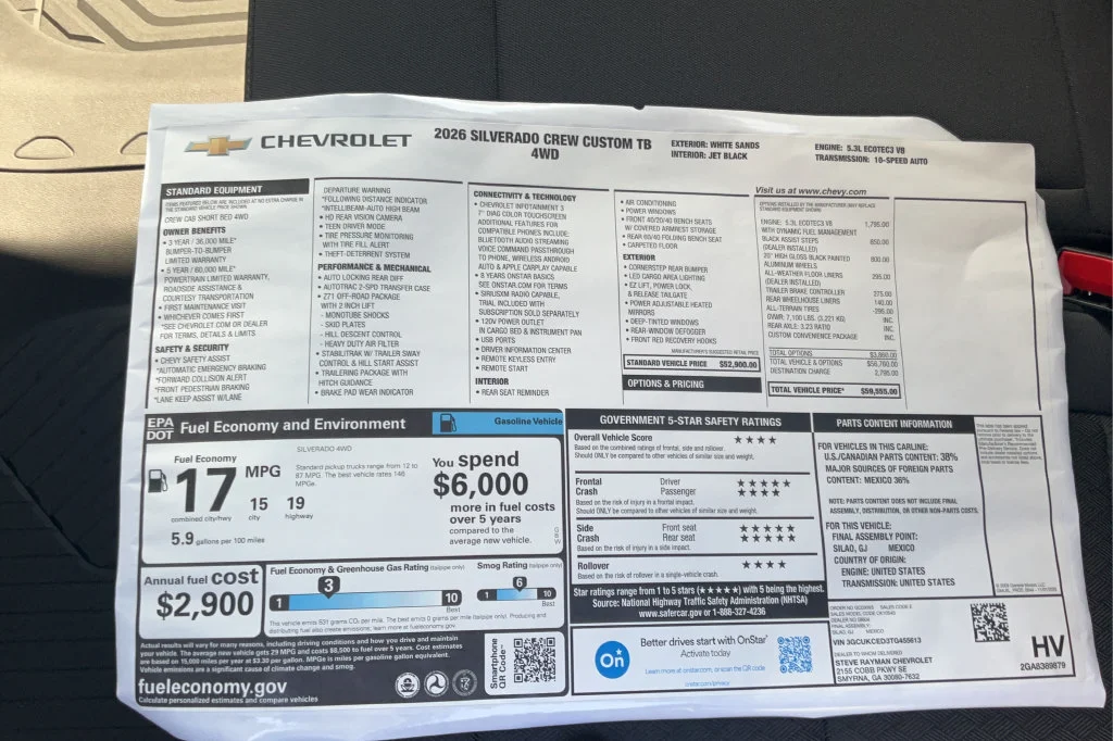 2026 Chevrolet Silverado 1500 Custom Trail Boss - Photo 29