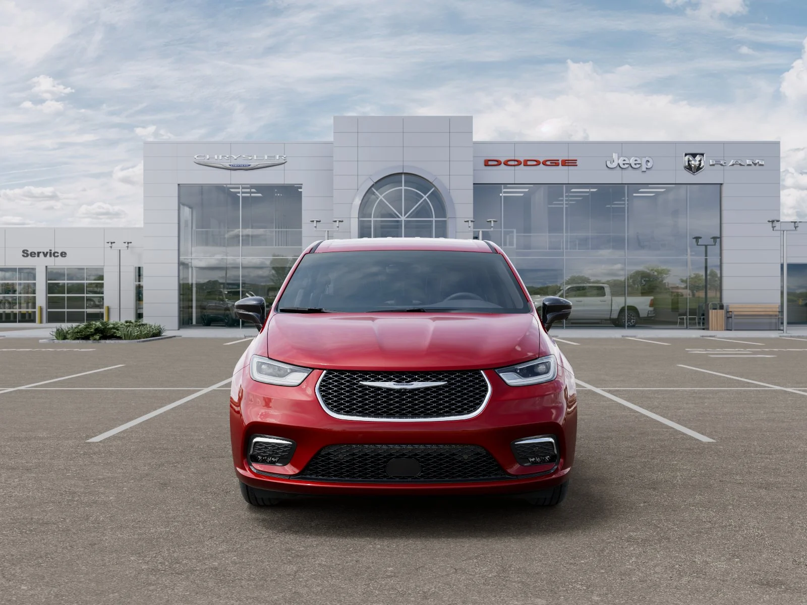 New 2026 Red Hot Pearl-Coat Exterior Paint Chrysler Select image 37