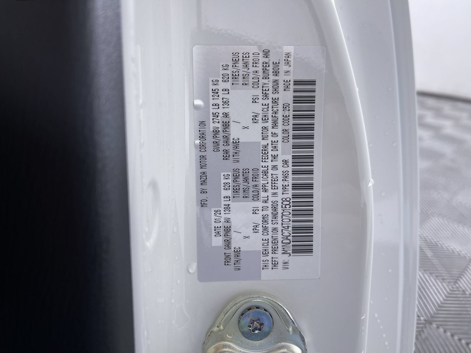New 2026 Snowflake White Pearl Mazda Club image 12