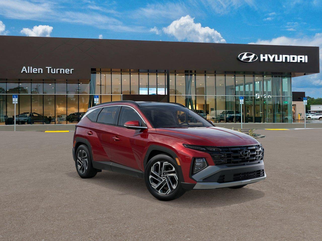 New 2026 Ultimate Red Hyundai Limited FWD image 2