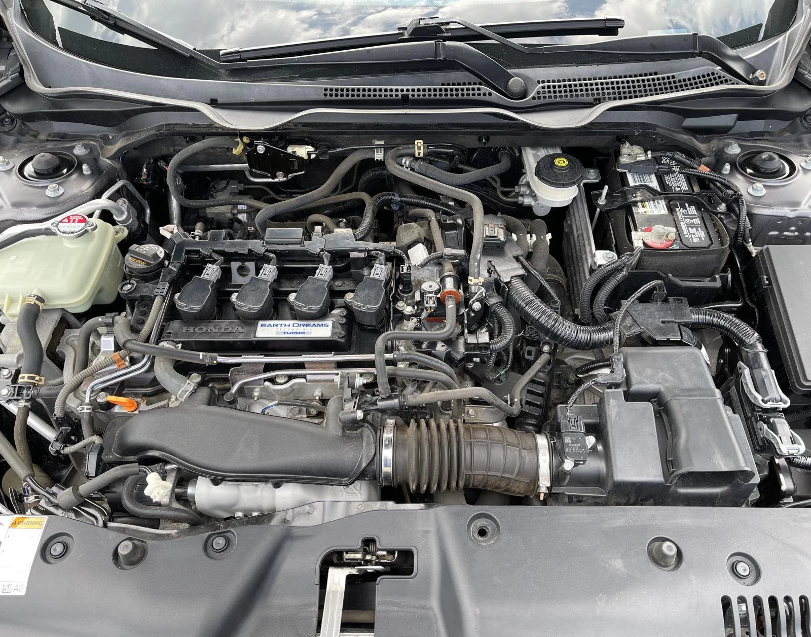Used 2019 Modern Steel Metallic Honda EX image 25