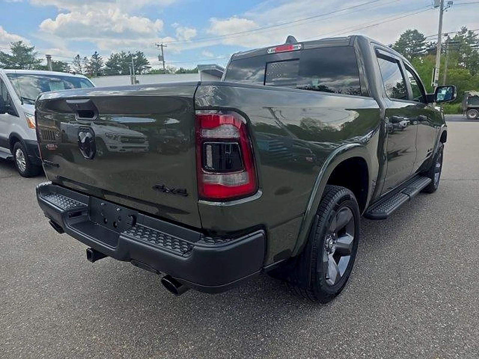Certified Used 2021 Tank Clearcoat Ram Big Horn Crew Cab 4x4 5