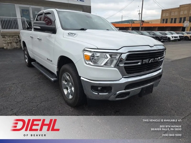 Used 2020 Bright White Clearcoat Ram Big Horn/Lone Star image 1