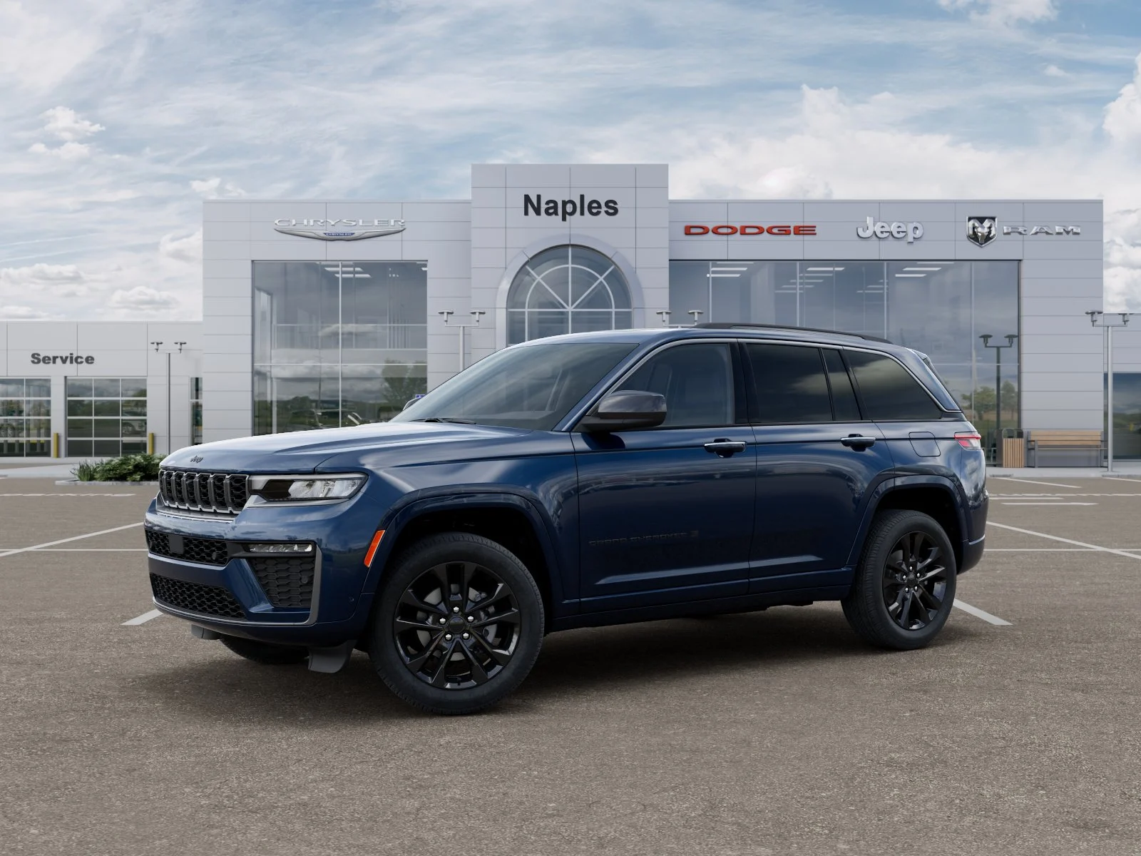 New 2026 Fathom Blue Pearl-Coat Exterior Paint Jeep Limited Reserve image 28