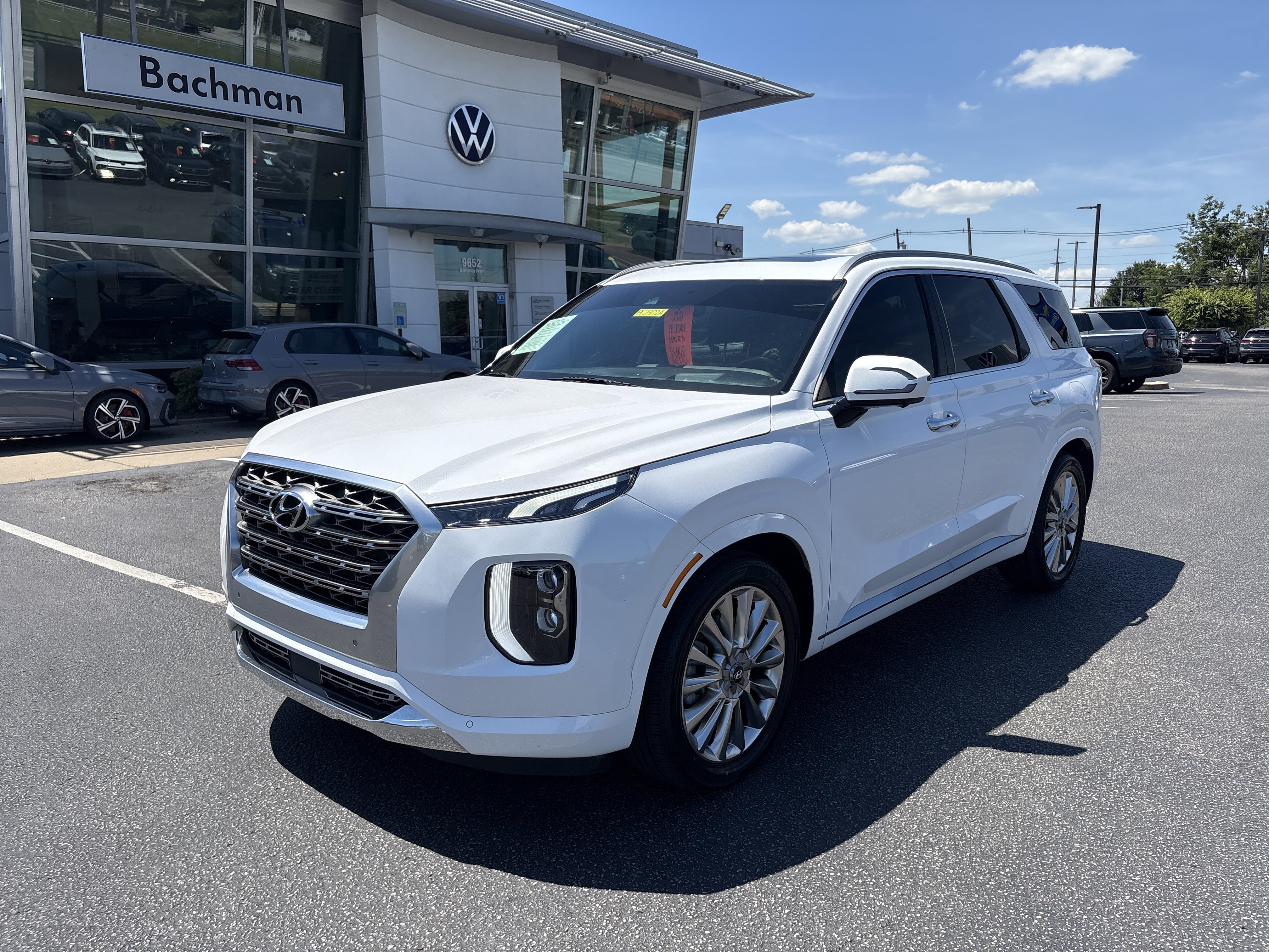 Used 2020 Hyper White Hyundai Limited image 4