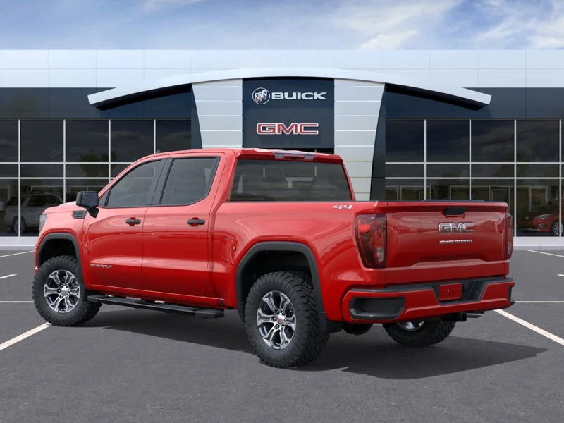 New 2026 Red GMC Crew Cab Short Box 4-Wheel Drive Pro image 3