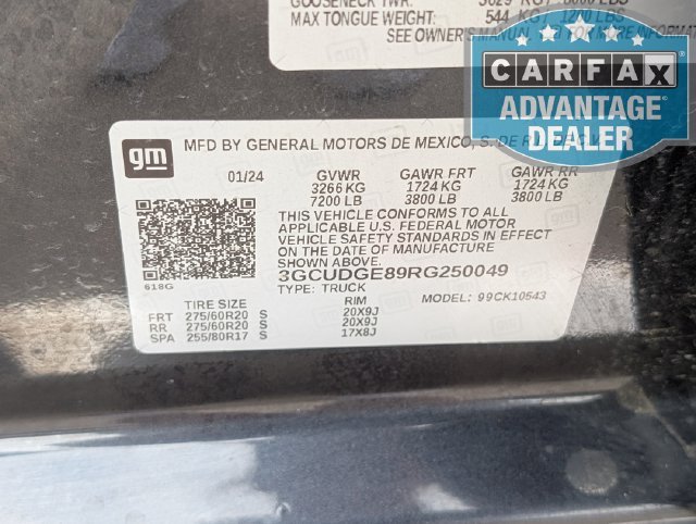 Used 2024 Dark Ash Metallic Chevrolet LTZ image 50