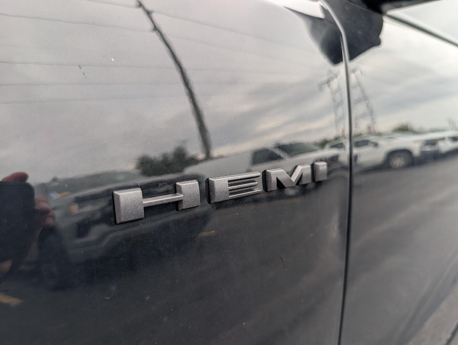 Used 2023 DB Black Clearcoat Dodge Hemi Orange image 5