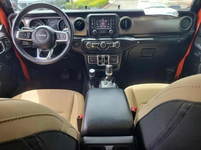 Used 2020 Orange Jeep Sport image 14