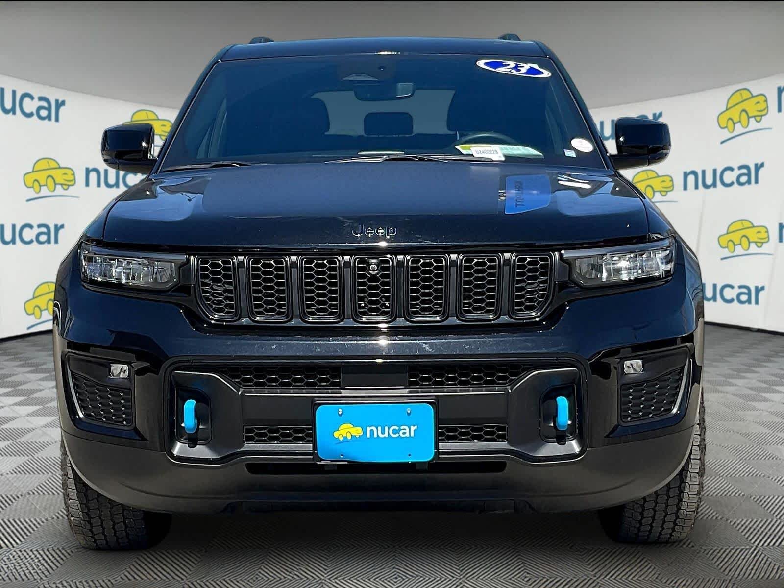 Used 2023 Jeep Grand Cherokee Trailhawk 4xe with VIN 1C4RJYC63P8837016 for sale in Saint Albans City, VT