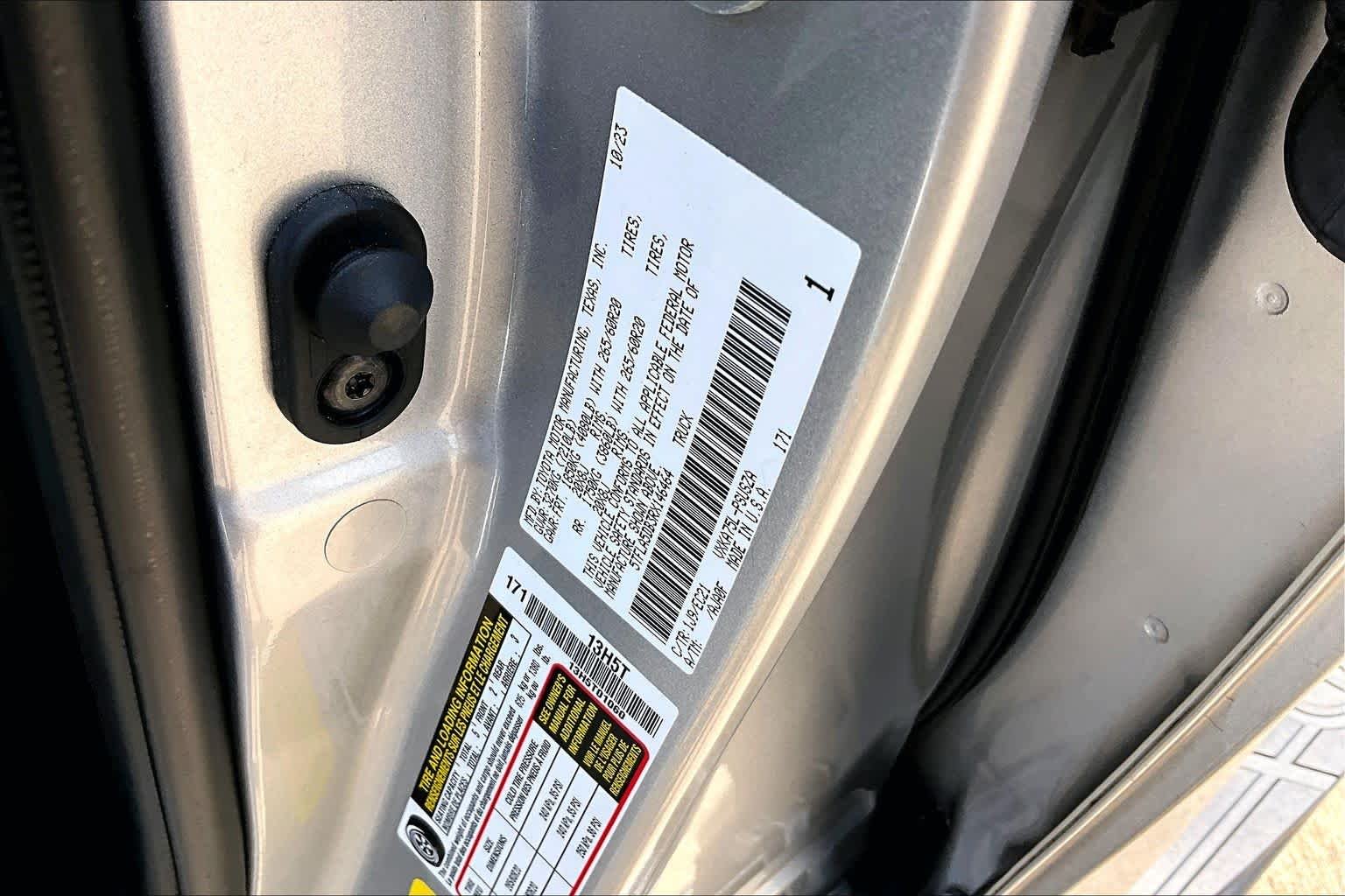 Used 2024 Celestial Silver Metallic Toyota SR5 image 34