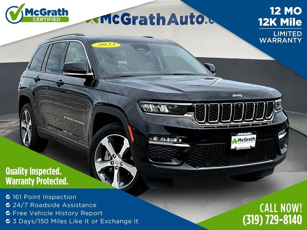 Used 2023 Black Jeep Limited image 1