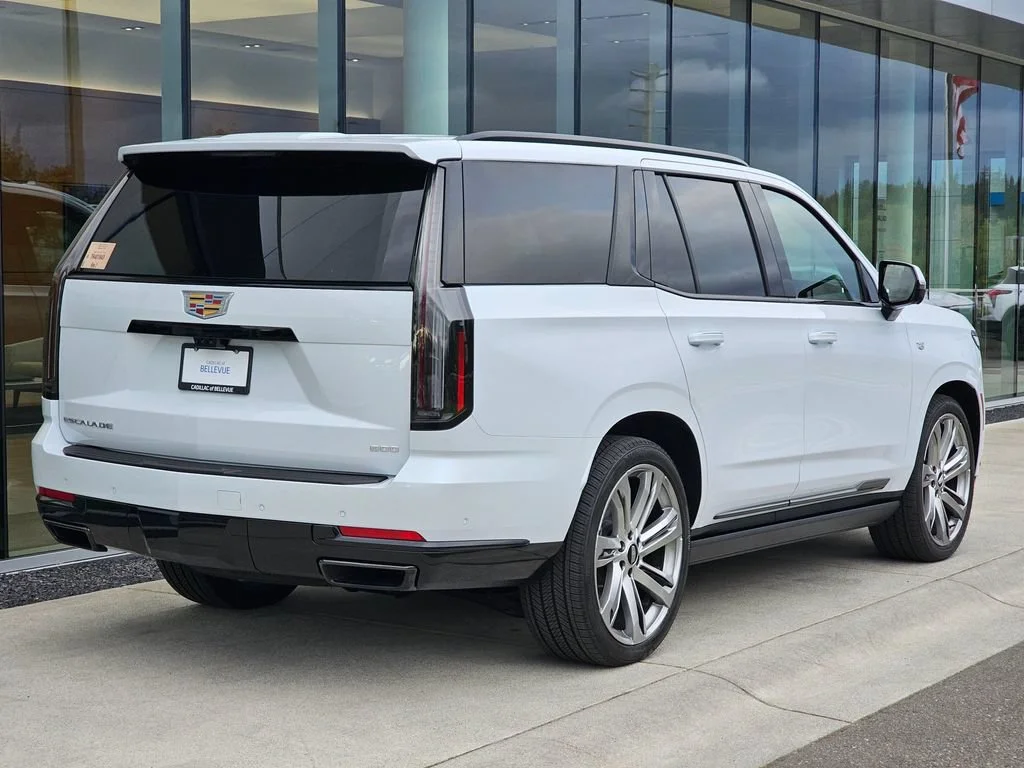 New 2026 Vibrant White Tricoat Cadillac Sport image 5