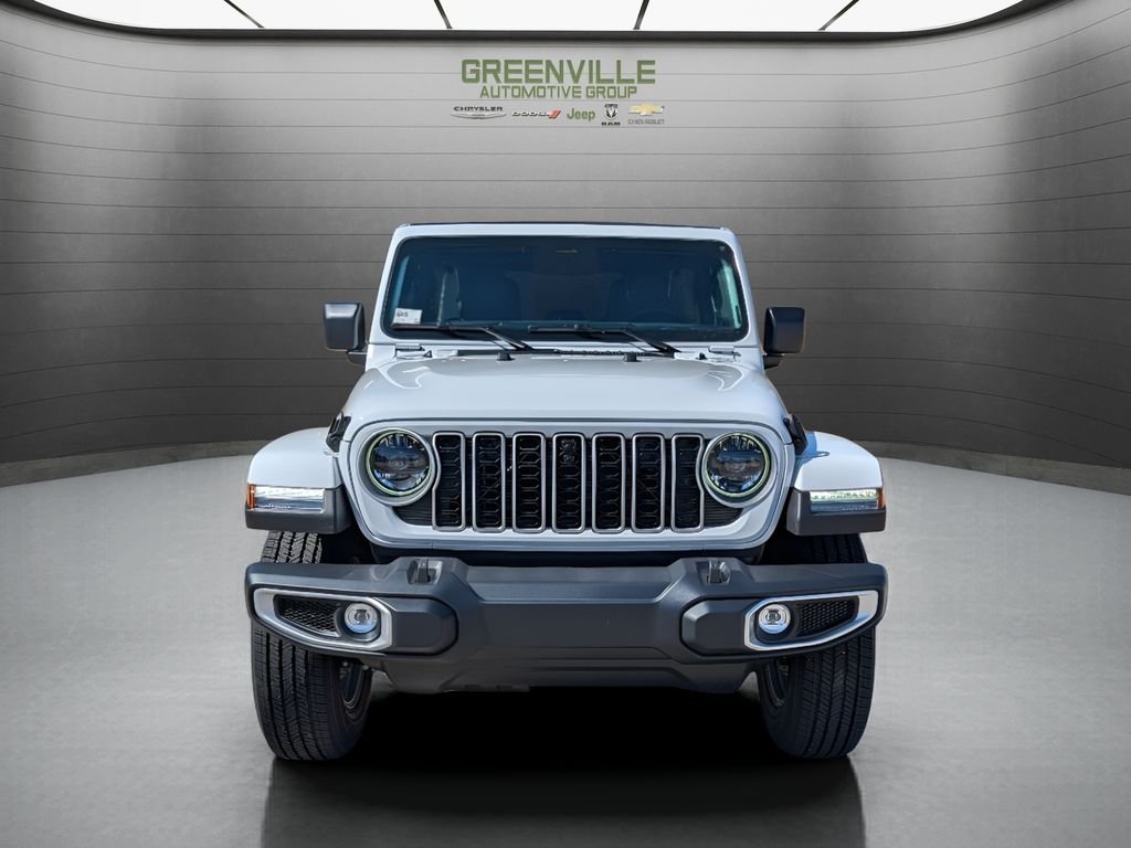 New 2026 Bright White Clear-Coat Exterior Paint Jeep Sahara image 11