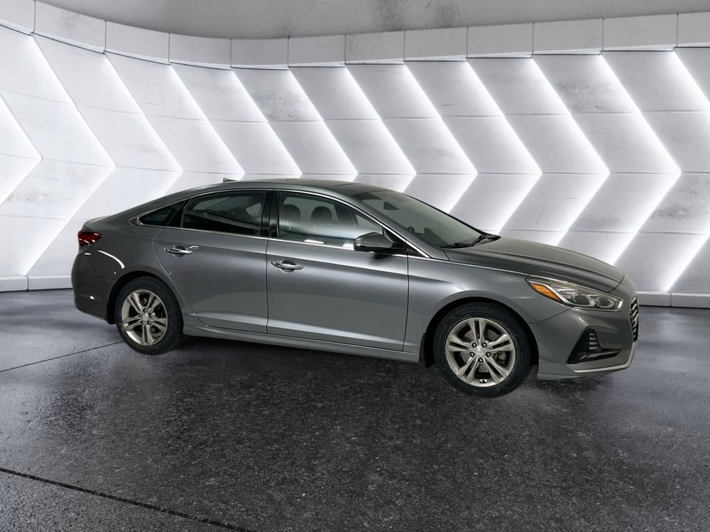 Gray 2018 Hyundai Sonata Limited FWD Sedan Front-Wheel Drive Automatic