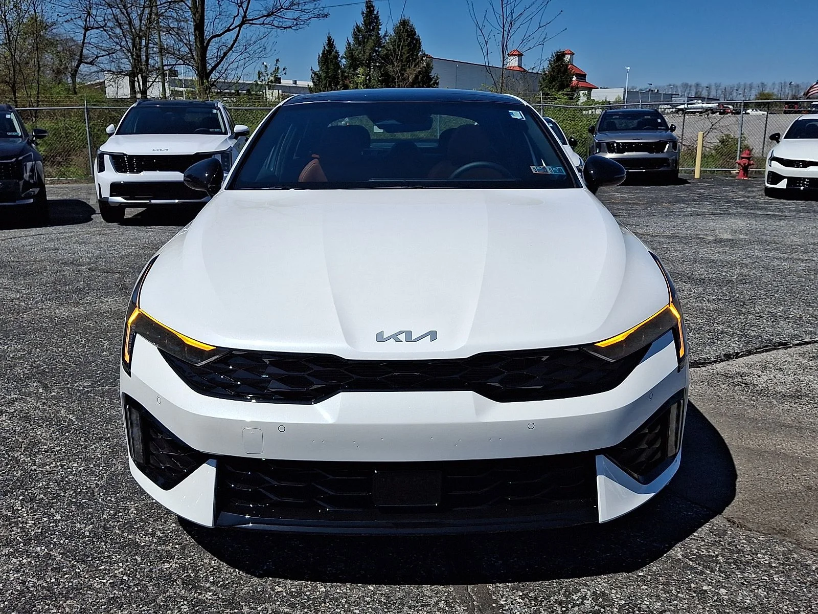 New 2026 White Kia GT-Line image 3