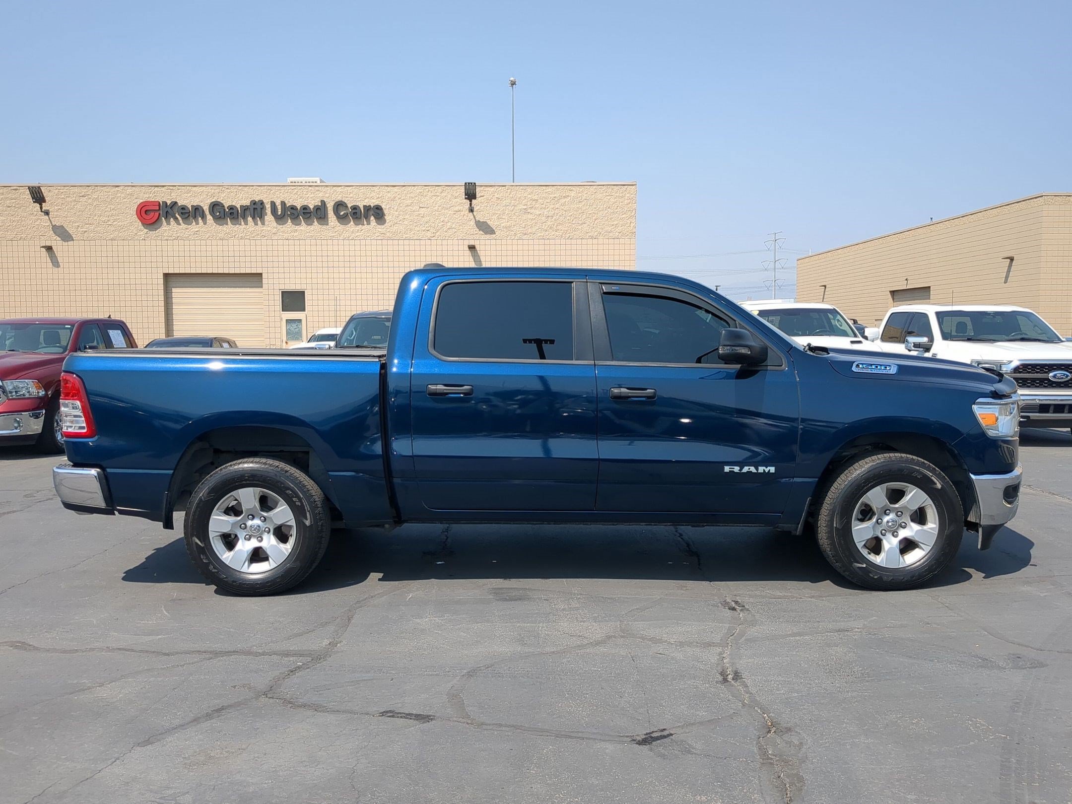 Ken Garff Cert 2024 Patriot Blue Pearlcoat Ram Big Horn image 2