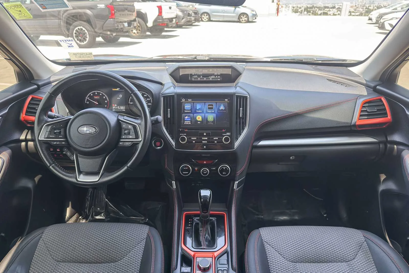 Used 2021 Dark Blue Pearl Subaru Sport image 12