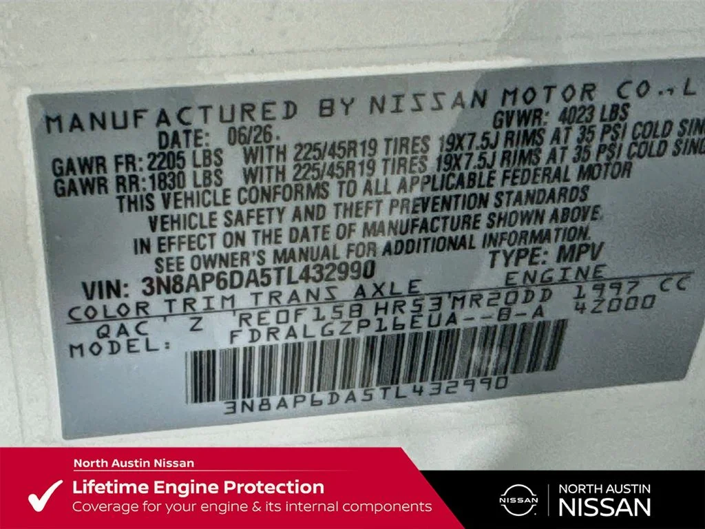 New 2026 White Nissan SR image 39